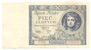 1930 5 zł Pięć złotych Ser. AB.