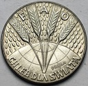 PRÓBA 10 zł 1971 FAO Chleb Dla Świata CuNi