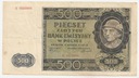 1940 500 zł Pięćset Złotych seria B Góral