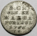 1766 F.S 2 Grosze Srebrne