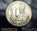 10000 zł złotych 1987 Jan Paweł II