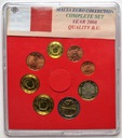 Malta LOT 8 x Monety 2008 Euro