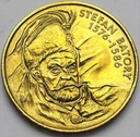 2 zł, złote 1997 Stefan Batory PIĘKNA POŁYSK