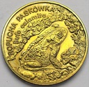 2 zł, złote 1998 Ropucha Paskówka PIĘKNA POŁYSK