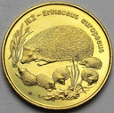 2 zł, złote 1996 Jeż Jeże PIĘKNA POŁYSK