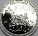 20 zł złotych 1996 Tysiąclecie Gdańska