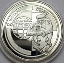 10 złotych 1999 Wstąpienie Polski do NATO PIĘKNA