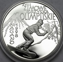 10 zł złotych 1998 Nagano Igrzyska Olimpijskie