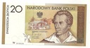 WZÓR 20 zł 2009 Juliusz Słowacki BARDZO RZADKI