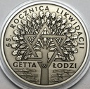 20 zł złotych 2009 65.r Likwidacji Getta w Łodzi