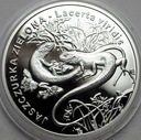 20 zł złotych 2009 Jaszczurka Zielona ŁADNA