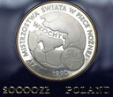 20000 zł złotych 1989 Włochy Świat Globus