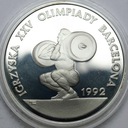 200000 zł złotych 1991 Barcelona ciężary