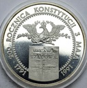 200000 zł złotych 1991 Konstytucja 3 Maja