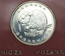PRÓBA 100 zł złotych 1978 Bóbr Ochrona Środowiska