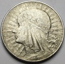 10 zł złotych 1932 Głowa kobiety, babka, Polonia