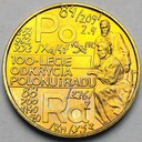 2 zł, złote 1998 Skłodowska Polon i Rad