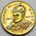 2 zł, złote 1998 Zygmunt III Waza