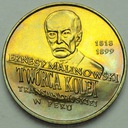 2 zł, złote 1999 Ernest Malinowski Peru