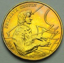 2 zł, złote 1999 Fryderyk Chopin Szopen