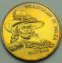 2 zł, złote 1999 Władysław IV Waza