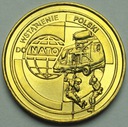 2 zł, złote 1999 Wstąpienie Polski do NATO