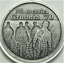 10 zł złotych 2000 Grudzień 30 Rocznica Grudnia 70