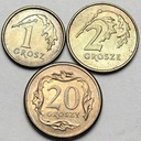 LOT 1 2 20 groszy 1997