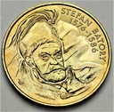 2 zł, złote 1997 Stefan Batory
