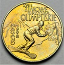 2 zł złote 1998 Nagano Zimowe Igrzyska Olimpijskie