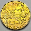 2 zł, złote 1998 Skłodowska Polon i Rad