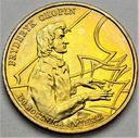 2 zł, złote 1999 Fryderyk Chopin Szopen