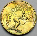 2 zł złote 1998 Nagano Zimowe Igrzyska Olimpijskie