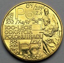 2 zł, złote 1998 Skłodowska Polon i Rad
