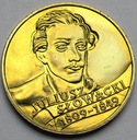 2 zł, złote 1999 Juliusz Słowacki