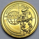 2 zł, złote 1999 Wstąpienie Polski do NATO