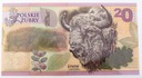 Banknot Testowy 100 lat PWPW Polskie Żubry 2019