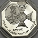 50000 zł złotych 1992 Virtuti Militari 200 lat