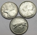 LOT Kanada 3 x 25 Centów