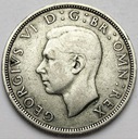 Wielka Brytania 1/2 Korony, Half Crown 1939