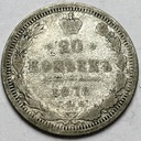 Rosja 20 kopiejek 1878