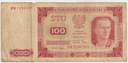 1948 100 zł Sto Złotych, seria BW