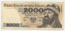 1977 2000 zł złotych Mieszko seria JEDNOLITEROWA S