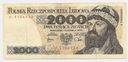 1977 2000 zł złotych Mieszko seria JEDNOLITEROWA U