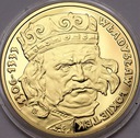 Władysław Łokietek Bitwa Pod Płowcami SREBRO Ag925