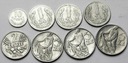10 gr 1 2 5 zł 1957, 1958 1968 1971 Rybak Jagody