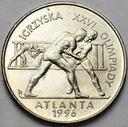 2 zł, złote 1995, Atlanta Zapasy POŁYSK POLECAMY