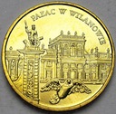 2 zł, złote 2000 Pałac w Wilanowie, Wilanów POŁYSK