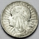 5 zł złotych 1932 Głowa kobiety, Polonia, babka