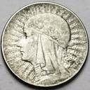 5 zł złotych 1933 Głowa kobiety, Polonia, babka